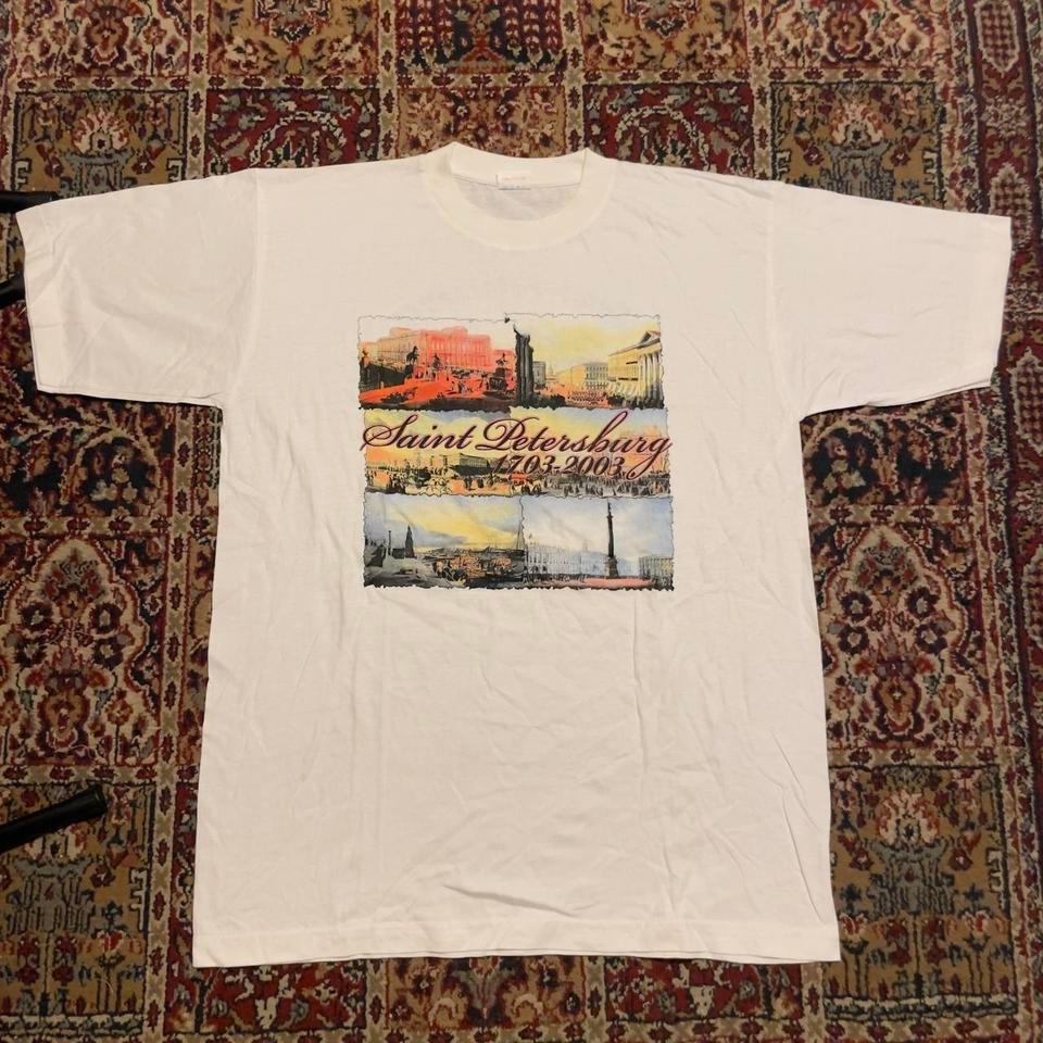 Vintage St Petersburg Russia Tshirt